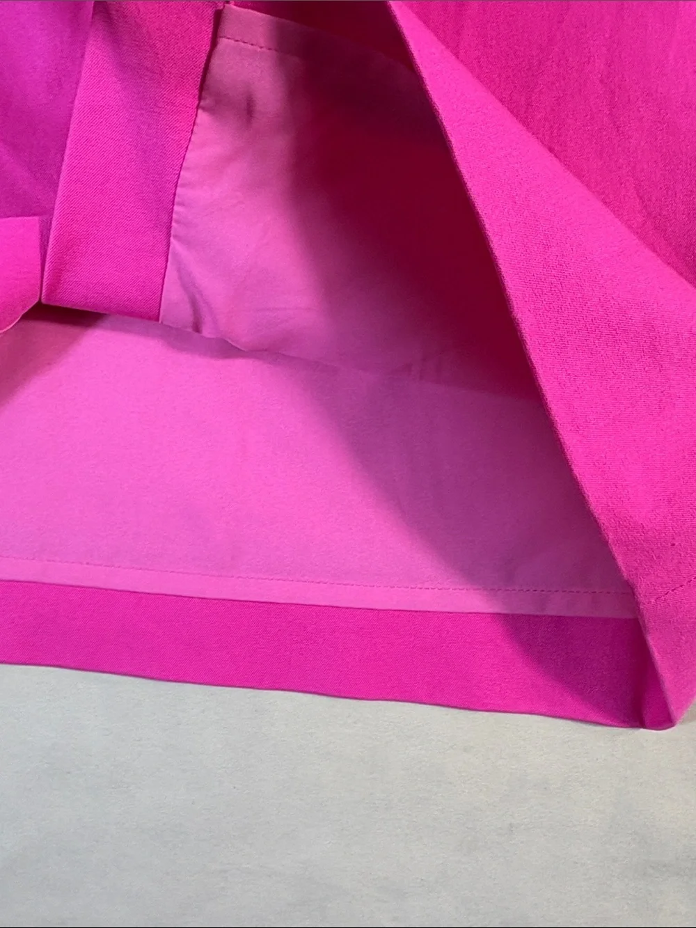 J.Crew No. 2 Pencil Skirt Size 4 Bi-Stretch Cotton Fuchsia Pink Vibrant NWT